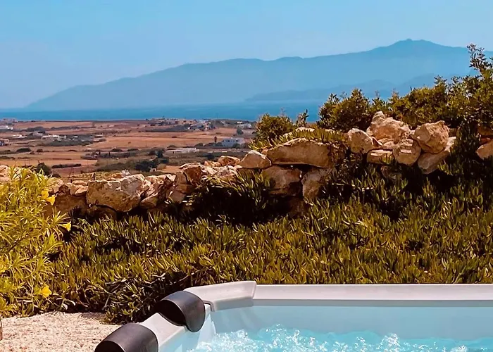 דריוס Spiti Su In Paros - Naousa Con Vista תמונה